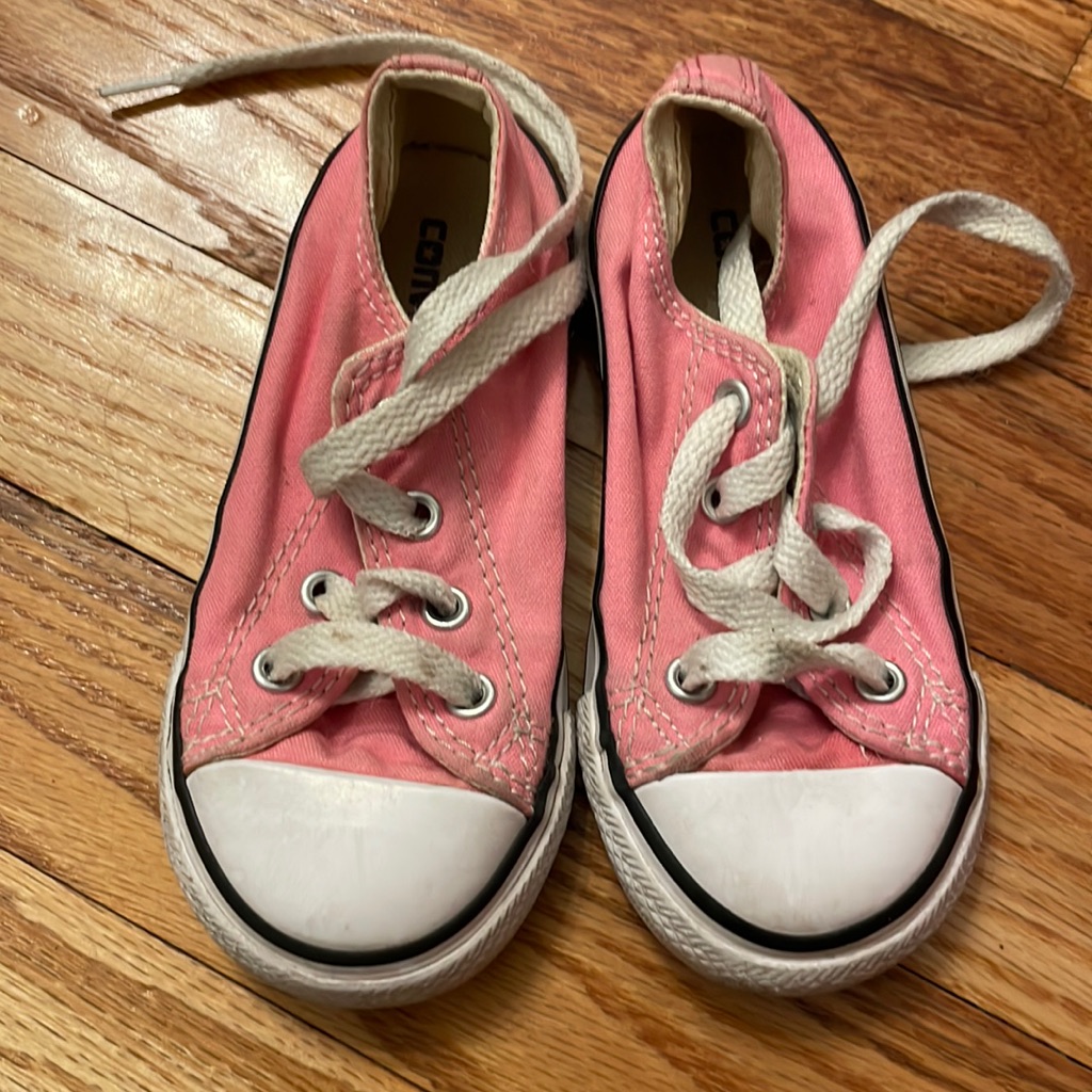 Pink Converse Used As Is